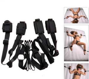 Under Bed Restraint Bondage Set Adult Hand Cuffs sex essential toy women UK - Picture 1 of 8