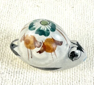 CARACOL Cerámica Tonala Vintage Pintado a Mano México Mexicano   - Imagen 1 de 6