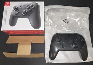 Mando Oficial OEM Nintendo Switch Pro Negro (HAC-013) En muy buen estado en caja - Imagen 1 de 6
