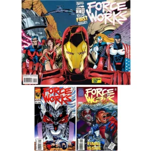 Force Works U PICK comic 1 2 3 4-20 21 22 1994 Marvel MCU Iron Man Scarlet Witch - Picture 1 of 20