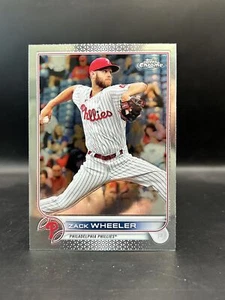 2022 Topps Chrome #207 Zack Wheeler - Picture 1 of 2