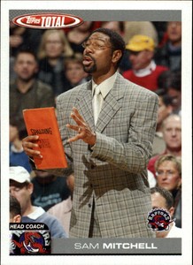 2004-05 Topps Total Basketball #415 Sam Mitchell CO