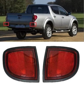 Rear Bumper Reflector Light For Mitsubishi L200 LC036LH Turn Signal Brake Light - Picture 1 of 9