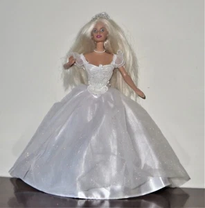 Muñeca Barbie 12 pulgadas 1998 cabello rubio ojos azules pierna recta y brazo - Imagen 1 de 4