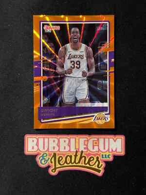 Donruss Holo Orange Laser #62 2020-21 Dwight Howard Foto 1 de 2