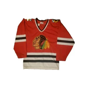 Chicago Blackhawks #35 Vintage Jersey  Small Maska - Picture 1 of 6