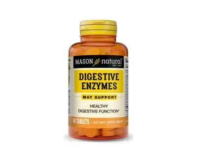 DIGESTIVE ENZYMES Digestive Aid, 90 TABLETS MASON NATURAL - Image 1 of 2