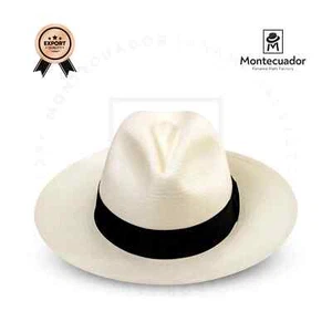 Panama Hat Classic| Traditional Toquilla Straw|Handmade Ecuador |Protection UFPS - Bild 1 von 9