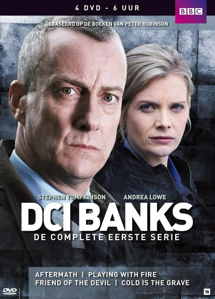 DCI Banks: Season 1 (2010) DVD [DUTCH IMPORT] - EXCELLENT Condition - Image 1 of 1