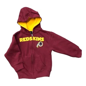 NFL Washington Redskins Team Color Zip Up Hoodie Sweatshirt- Youth (VINTAGE) - Picture 1 of 1