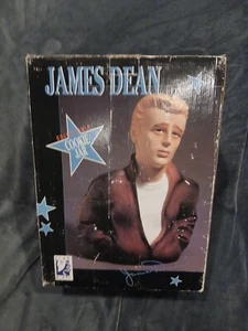 VINTAGE JAMES DEAN COOKIE JAR - CLAY ART - 1996 - ATTENTION: OWNED BY A SMOKER - Picture 1 of 24