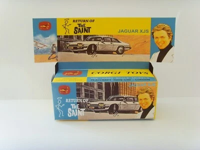 CORGI Nº320 - RETORNO DEL SANTO - JAG XJS - Caja personalizada y expositor SOLO. Foto 1 de 4
