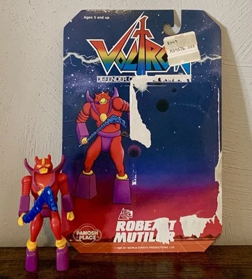 De colección Voltron Panosh Place Robeast Mutilor Completo. Arma y tarjetero Foto 1 de 4