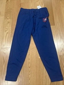Majestic MLB Chicago Cubs blaue Jogginghose Gr. L 7BB9 Herren neu mit Etikett Baumwollmischung - Bild 1 von 5