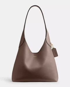 Coach Brooklyn Schultertasche 28 Dark Stone Leder Tasche echt neu selten - Bild 1 von 10