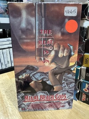 Miami Beach Cops (VHS, 1993) Rare AIP Studios Home Video - Imagem 1 de 4