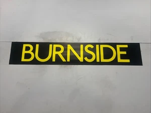 BURNSIDE - Hamilton Depot 289 Scottish Bus Destination Blind 36” - Picture 1 of 11