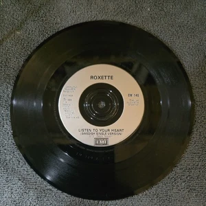 Roxette – Listen To Your Heart / Dangerous Vinyl 7" Single UK 1990 Pop Rock - Bild 1 von 4