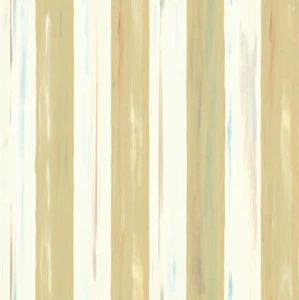 MacKenzie Childs Parchment Stripe Wallpaper 5.2sq m Roll Wall Covering Unpasted - Picture 1 of 9