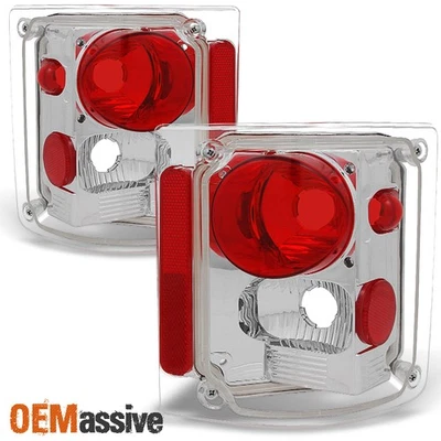 Fit 1978-1991 GMC Jimmy Chevy 1500 Blazer Pickup Tail Lights Replacement - Image 1 of 4