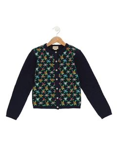Gucci Girls GG Embroidered Cardigan - Picture 1 of 2