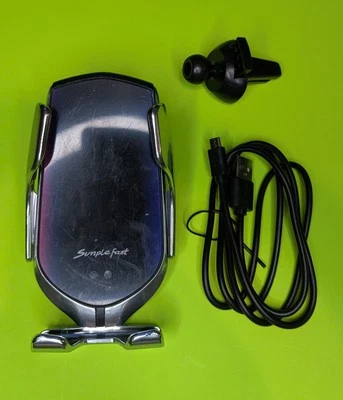 Smart Sensor Suporte para Carregador de Carro Sem Fio Modelo R2 Carregamento Rápido Universal 10W - Imagem 1 de 4