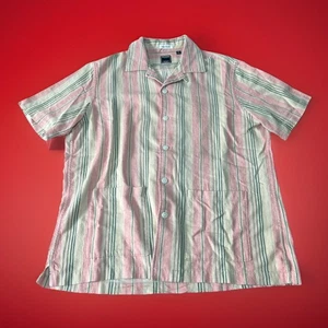 todd snyder Indian Madras Button Down Shirt Size Large Designer Front Pockets - Picture 1 of 9