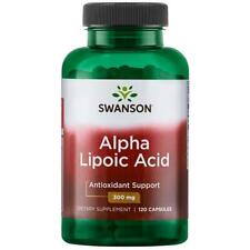 SWANSON, ALPHA LIPOIC ACID Antioxidans 300mg 120 Kapseln SUPER PREIS