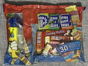 Pez Candy 30 Rotoli Sacchetto Ricarica Con Bonus Raro Kooky Zoo Cristallo Lion Pez - Foto 1 di 5