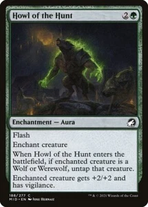 Howl of the Hunt Foil (188) Innistrad: Midnight Hunt MID MTG Magic - Picture 1 of 1