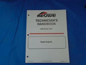 90-806536960 Service Manual Mercruiser 1996 Model Year Diesel Engines - Picture 1 of 12