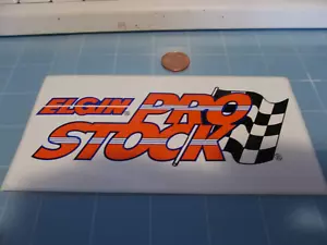 ELGIN PRO STOCK Sticker / Decal RACING ORIGINAL old stock - Picture 1 of 1