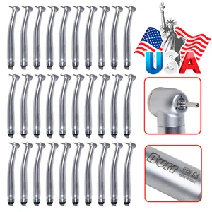 1-30 USA Dental High Fast Speed Turbine Handpiece Push Spray 4 Hole Fit NSK U3BM - Bild 1 von 36