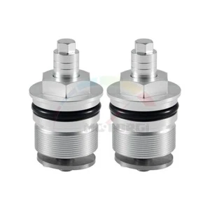 Tapas horquilla delanteras pernos ajustadores cubiertas para Suzuki TS400 1974-1977 1975 1976 par - Imagen 1 de 5