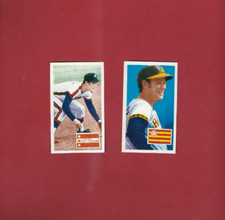 ARITO  &  TABUCHI--VINTAGE 1975-76 JAPANESE  BASEBALL  MENKO CARDS--RARE
