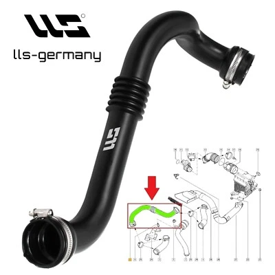 Ladeluftschlauch Schlauch für RENAULT MEGANE II SCENIC II 1.9 dCi 8200658187 - Bild 1 von 4