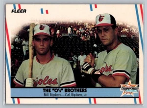 1988 Fleer The "O's" Brothers Ripken & Ripken #640 - Picture 1 of 2