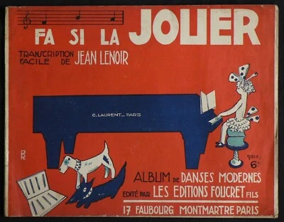 Partition Ancienne - Fa Si La Jouer - Jean Lenoir - Eds. Foucret Fils - 1927 - Photo 1/2