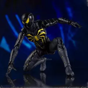 New SHF MARVEL Spider-Man Anti-Ock Suit 6inch Action Figure Box Set toys gift - Picture 1 of 4