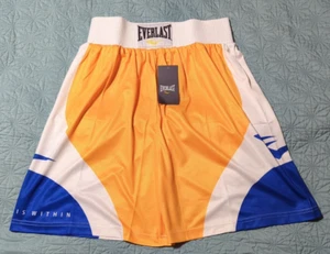 Everlast Men's Boxing Trunks Size Small Greatness Is Within Lightweight NWT MMA - Picture 1 of 12