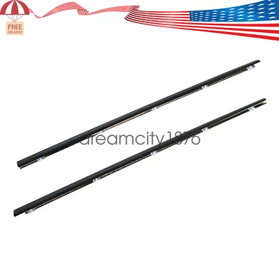 Juego de 2 molduras exteriores de puerta de ventana derecha y derecha 2 piezas para Honda Civic EG6 EG4 3D 92-95 Foto 1 de 4