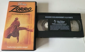 Zorro Le Cavalier De La Nuit - N°1 - VHS SECAM Disney - VF - Imagen 1 de 5