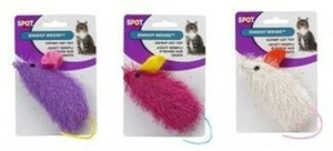 Spot Shaggy Mouse Assorted Catnip Cat Toy, One Size - Picture 1 of 4