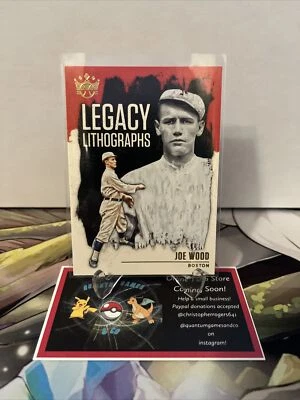 2021 Diamond Kings Joe Wood Legacy Lithographs #LL-16 Boston Red Sox  - Image 1 of 2