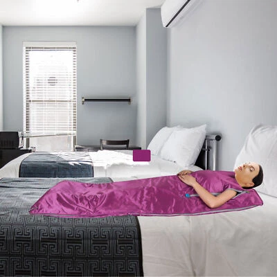 Sauna a infrarossi lontani coperta sauna terapia termica attrezzatura fitness coperta trattamento - Immagine 1 di 4