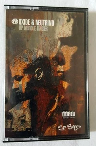 Oxide & Neutrino – Up Middle Finger. UK Cassette Single - Picture 1 of 4