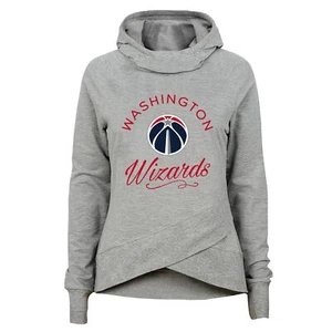 Outerstuff NBA Youth Girls 7-16 Washington Wizards The Bridge Funnel Neck Hoodie - Picture 1 of 5