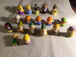 Fisher Price Little People Disney Schneewittchen Zwerge Prinzessin Arbeiter SIE WÄHLEN! - Bild 1 von 53