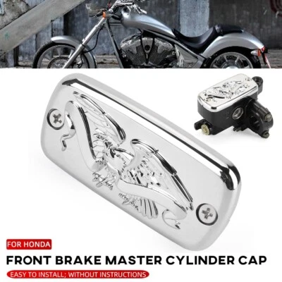 Cubierta de depósito de freno delantero para HONDA Stateline/Sabre/Interstate 1300 VT750CA/CD Foto 1 de 4