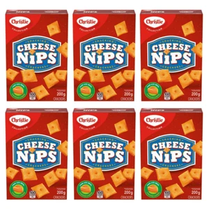 Christie Cheese Nips Cheddar Gebacken Snack Cracker, 200G/7,05Oz, 6er Box (Importiert - Bild 1 von 12